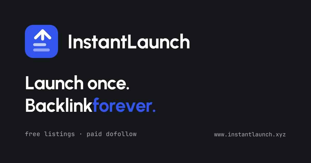 InstantLaunch social preview