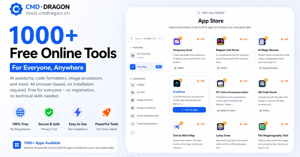 CMDragon Tools social preview