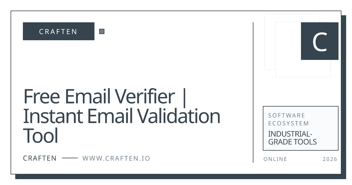 Email Verifier social preview