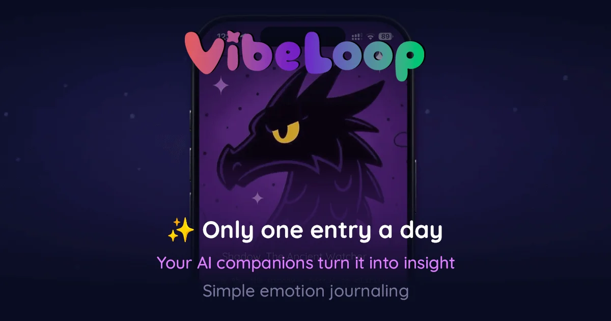 VibeLoop: AI Mood Journal social preview