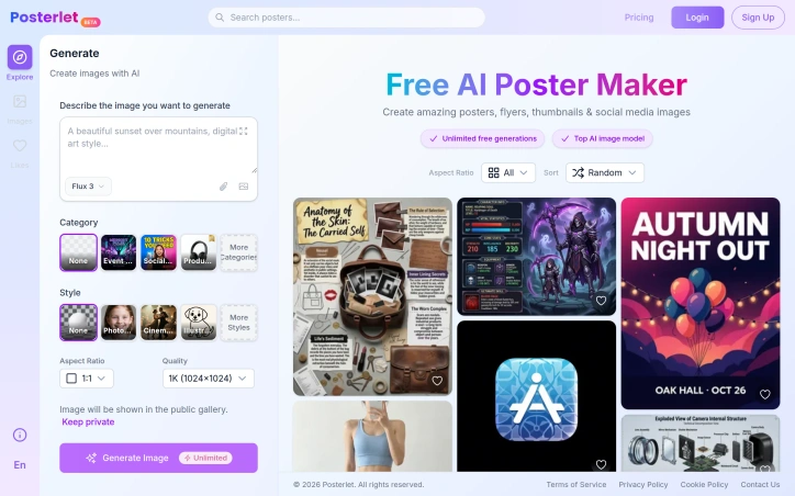 Preview of Posterlet