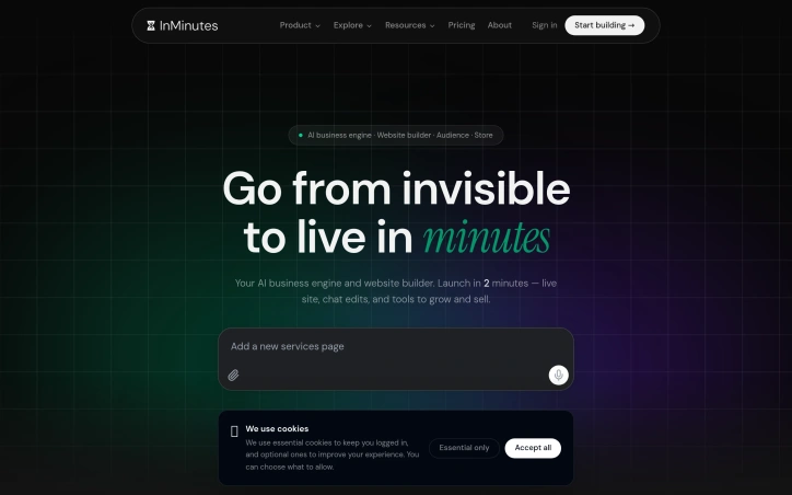 Preview of InMinutes AI