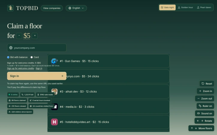 Preview of TopBid