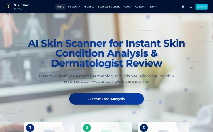 Preview of ScanSkinAI