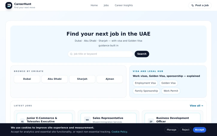 Preview of CareerHunt