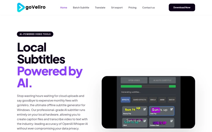 Preview of goVeliro Studio