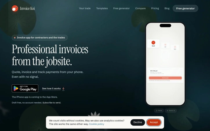 Preview of InvoiceKoi