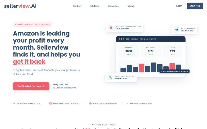 Preview of Sellerview.ai