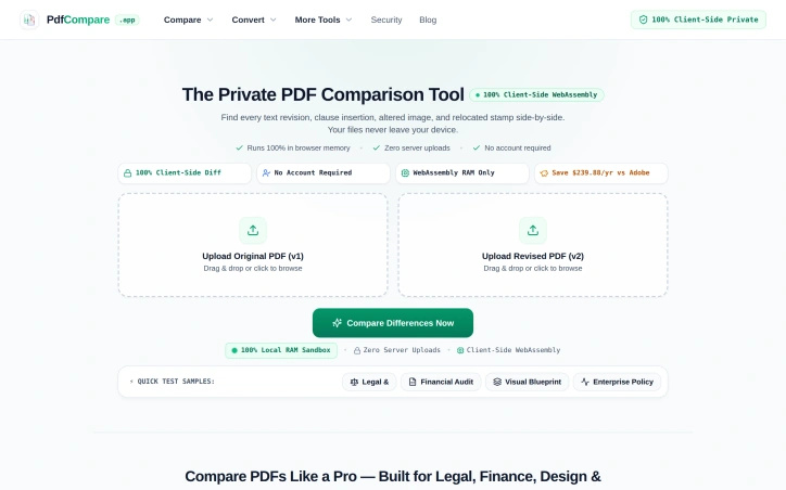 Preview of PdfCompare