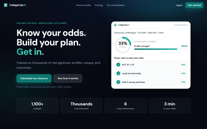 Preview of CollegeCalcAI