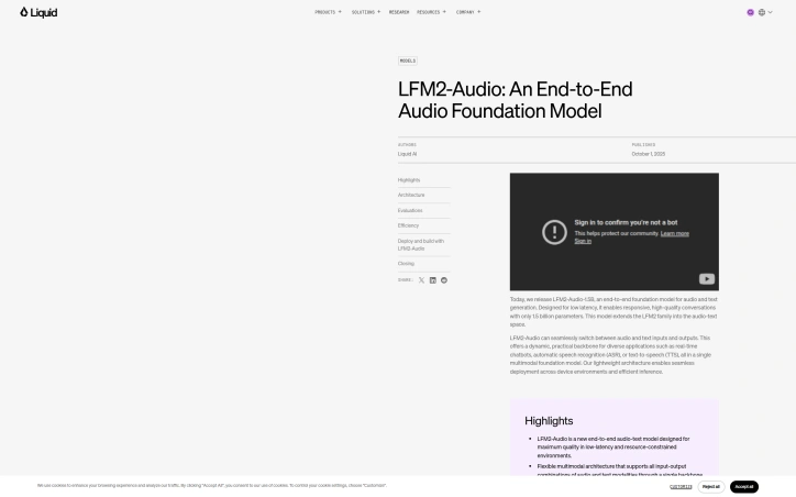 LFM2-Audio preview