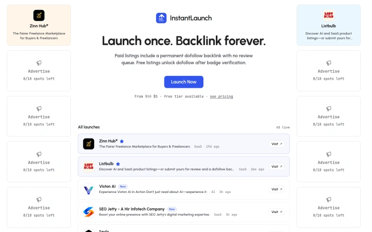 Preview of InstantLaunch