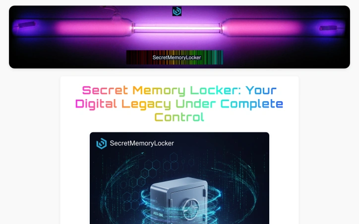 SecretMemoryLocker preview