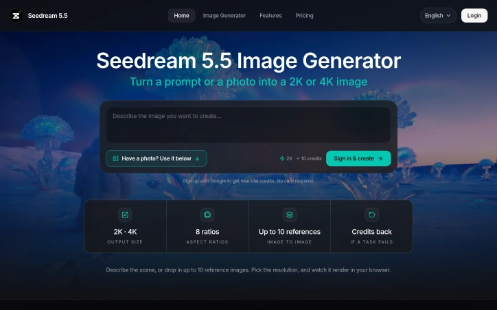 Seedream 5.5 preview