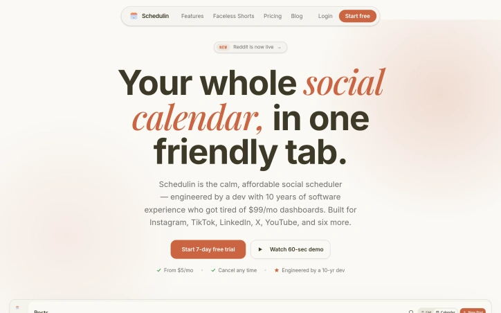 Preview of Schedulin