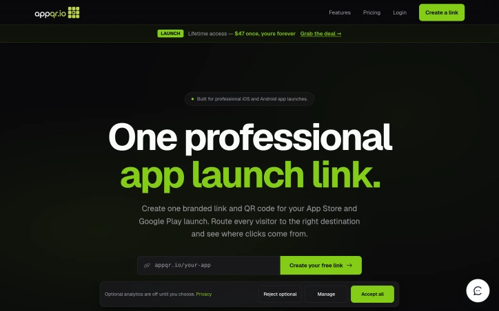 Preview of Appqr.io