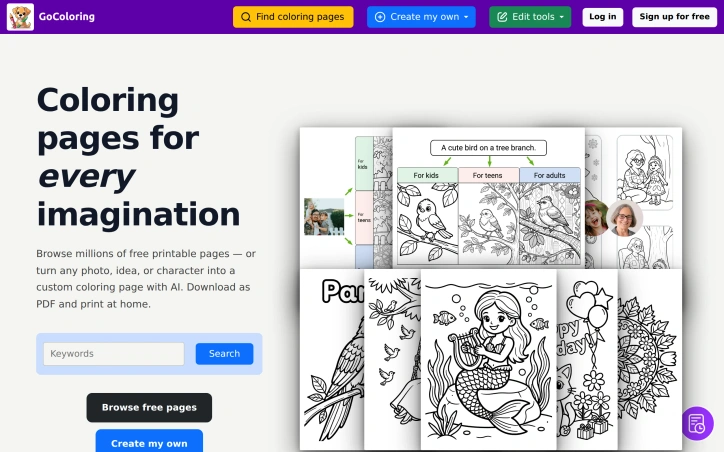 Preview of GoColoring
