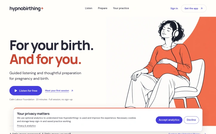 Preview of Hypnobirthing+