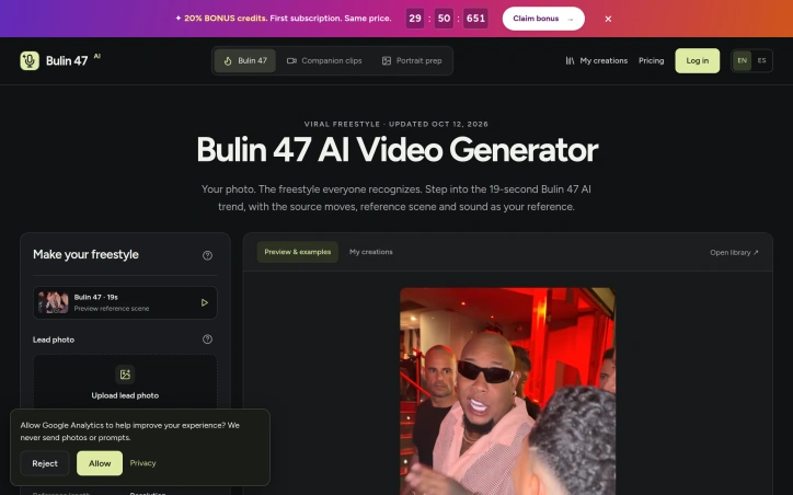 Preview of Bulin 47 AI