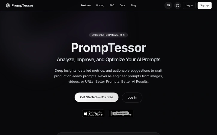PrompTessor preview