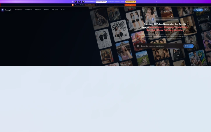 Preview of RunwayAI
