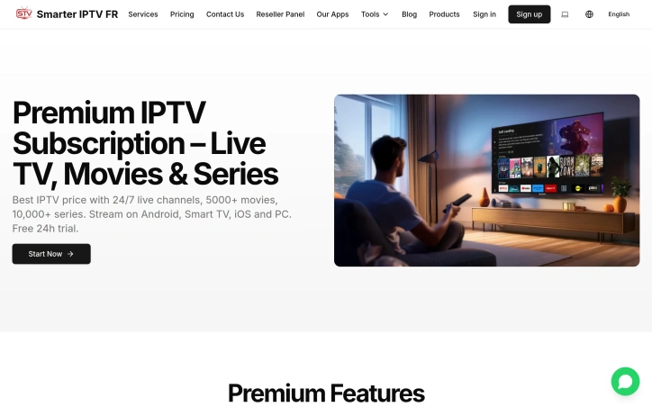 Preview of SmarterTV FR
