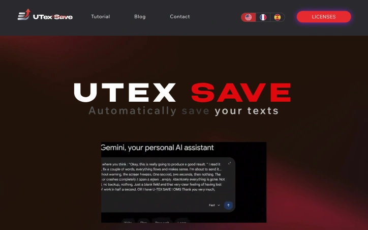 Preview of UTEX SAVE