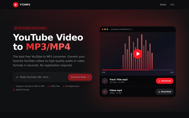 Preview of YT2MP3
