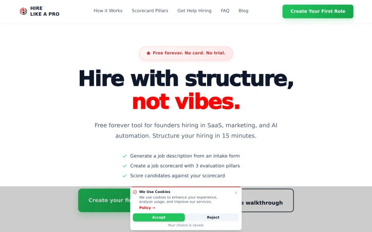 Preview of HireLikeaPro