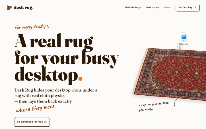 Preview of Desk Rug for MacOS