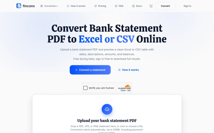 Preview of FinConv