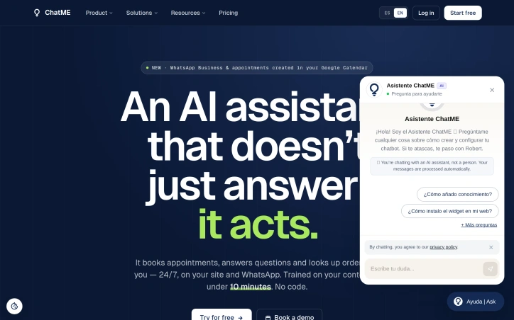 Preview of ChatME