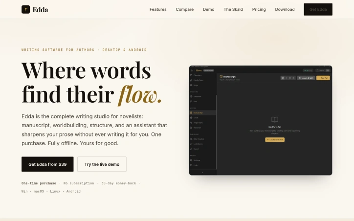 Preview of Edda - Author's Bible