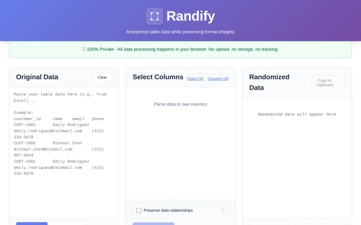 Preview of Randify