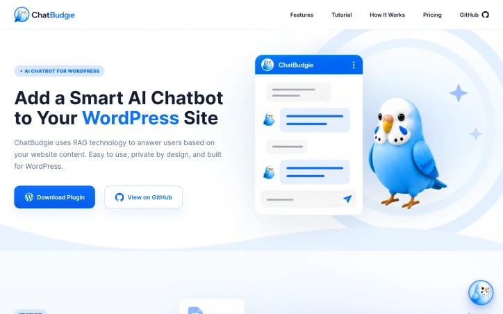 Preview of ChatBudgie