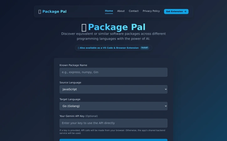 Preview of Package Pal