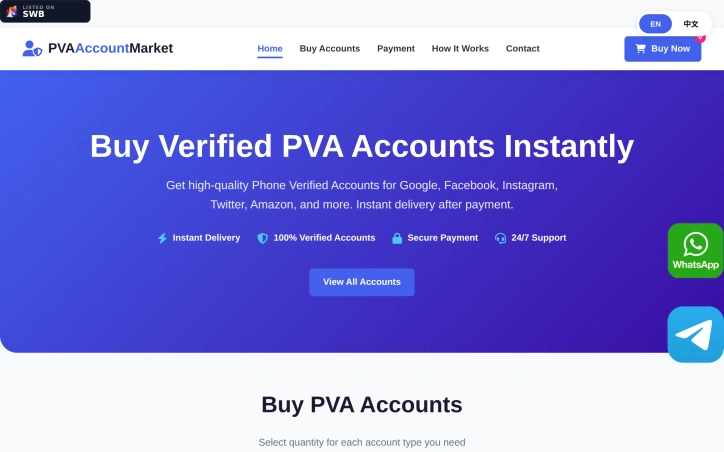 Preview of PvaAccMarket