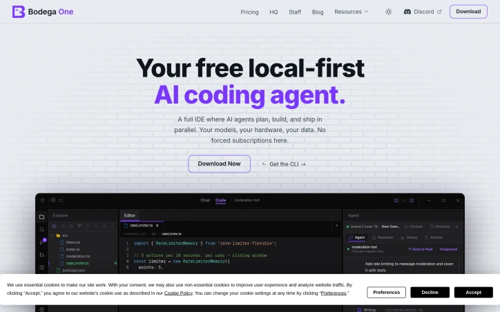 Preview of Bodega One Code