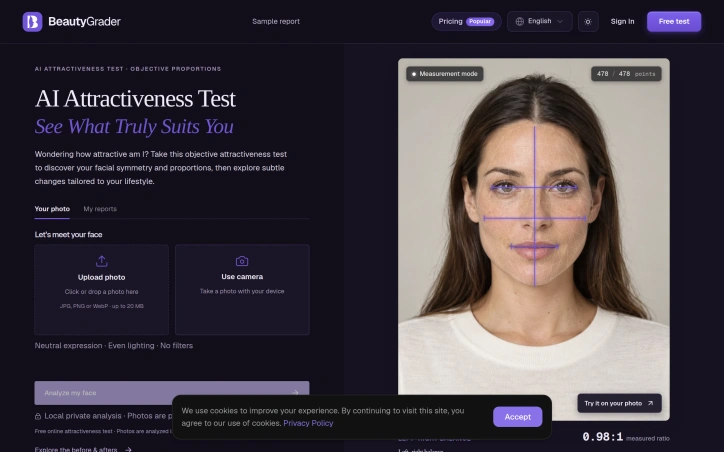 Preview of BeautyGrader