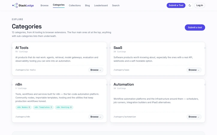 Preview of StackLedge