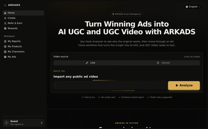 Preview of ARKADS