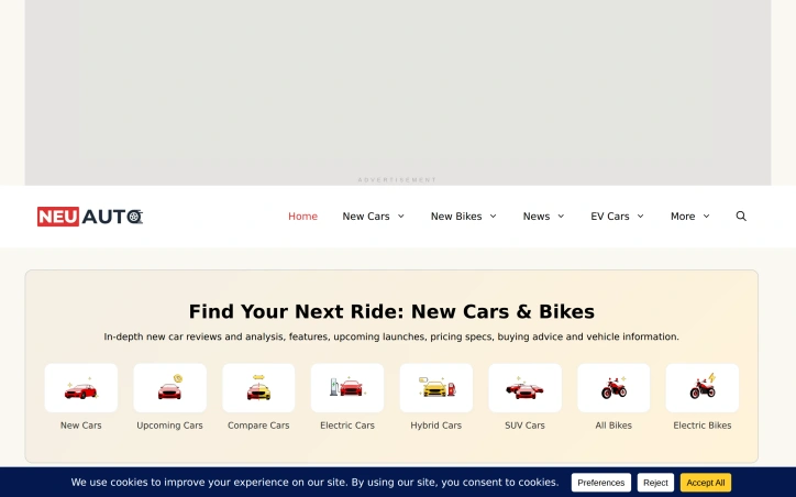 Preview of Neu Auto EV Cars in India