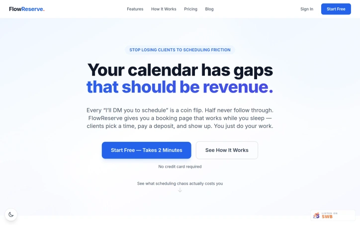 Preview of FlowReserve