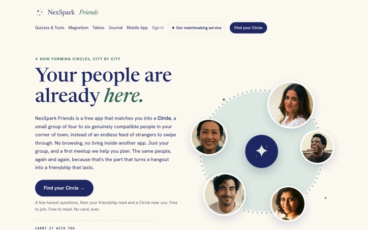 Preview of NexSpark Friends