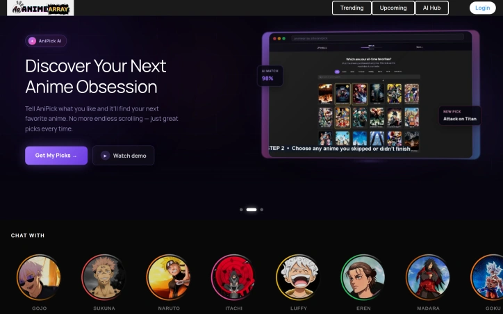 Preview of Anime Array