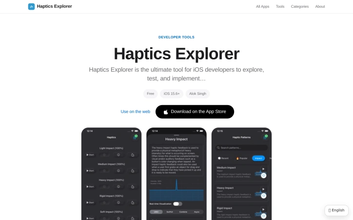 Preview of Haptics Explorer