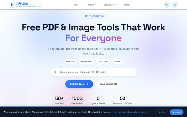 Preview of AFFLIGO - Crush your file problems