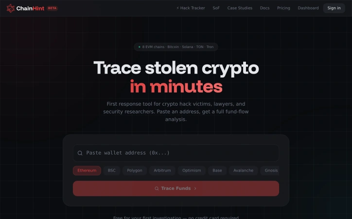 Preview of ChainHint
