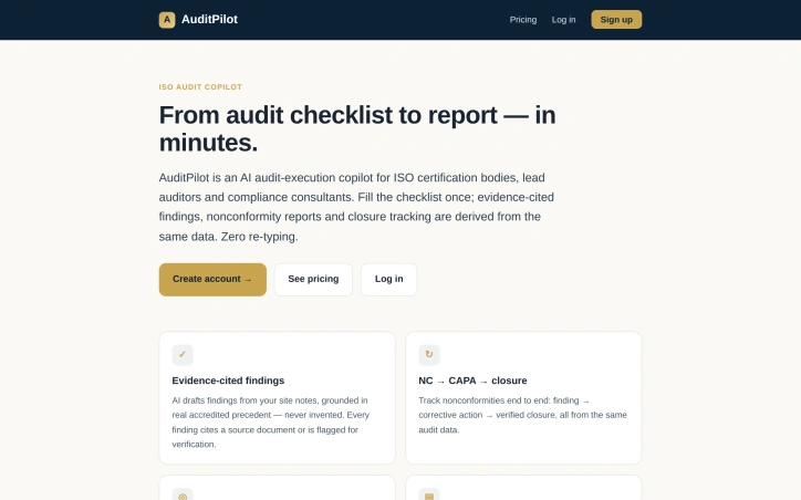 Preview of Audit Pilot
