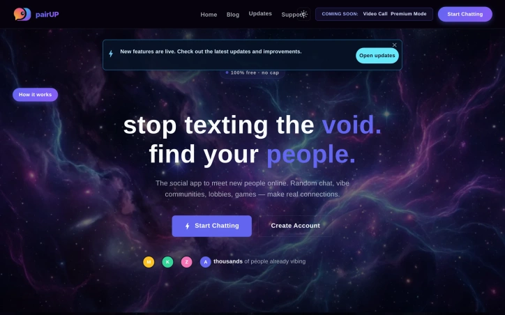 Preview of PairUp